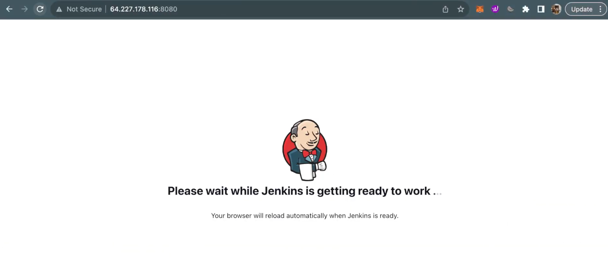 Jenkins restart image